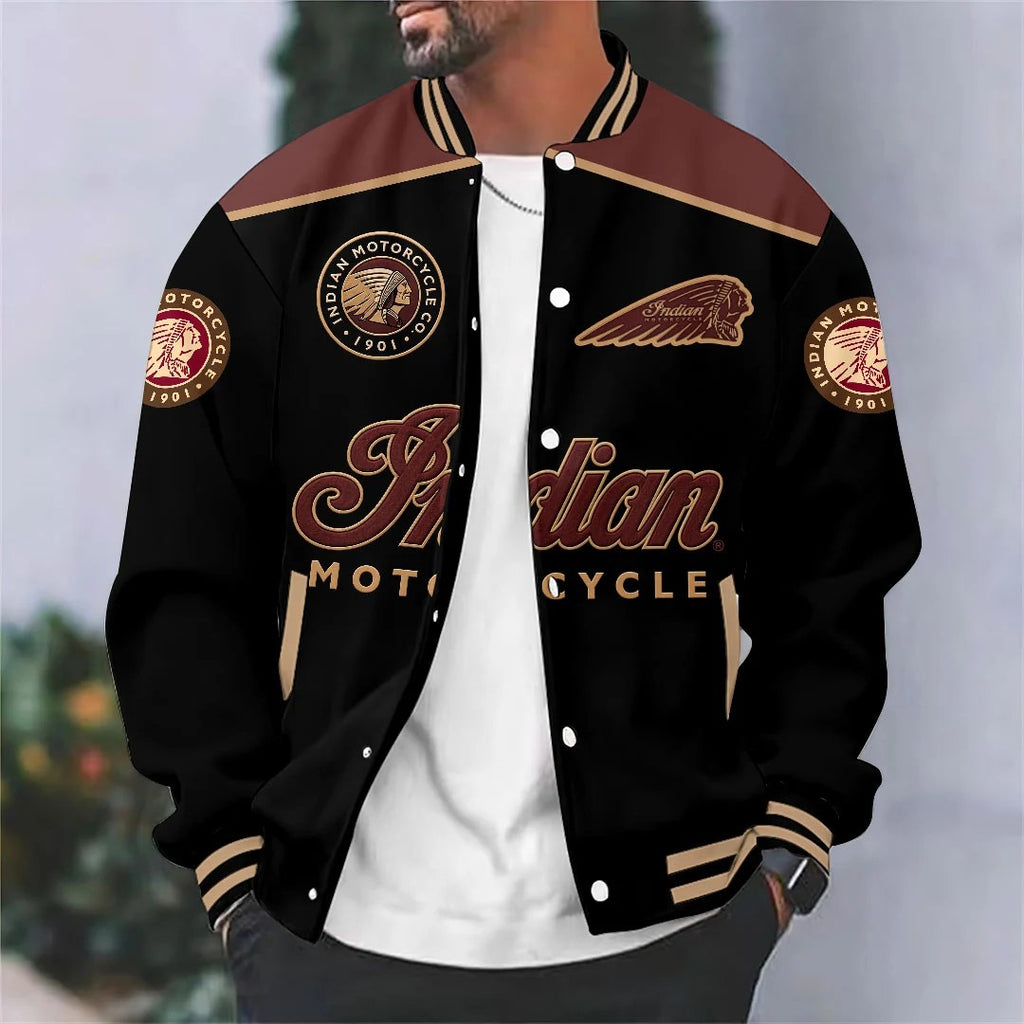 Indian Motorcycle 125th Anniversary Varsity Jacket – HOATT20391