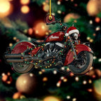Indian Motorcycle 125th Anniversary Custom Shape 2-side Printed Acrylic Ornament – HOATT26867