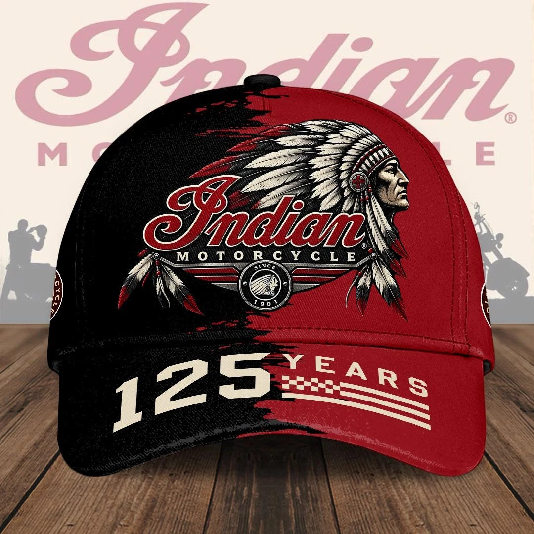 Indian Motorcycle 125th Anniversary Classic Cap – HOATT20394