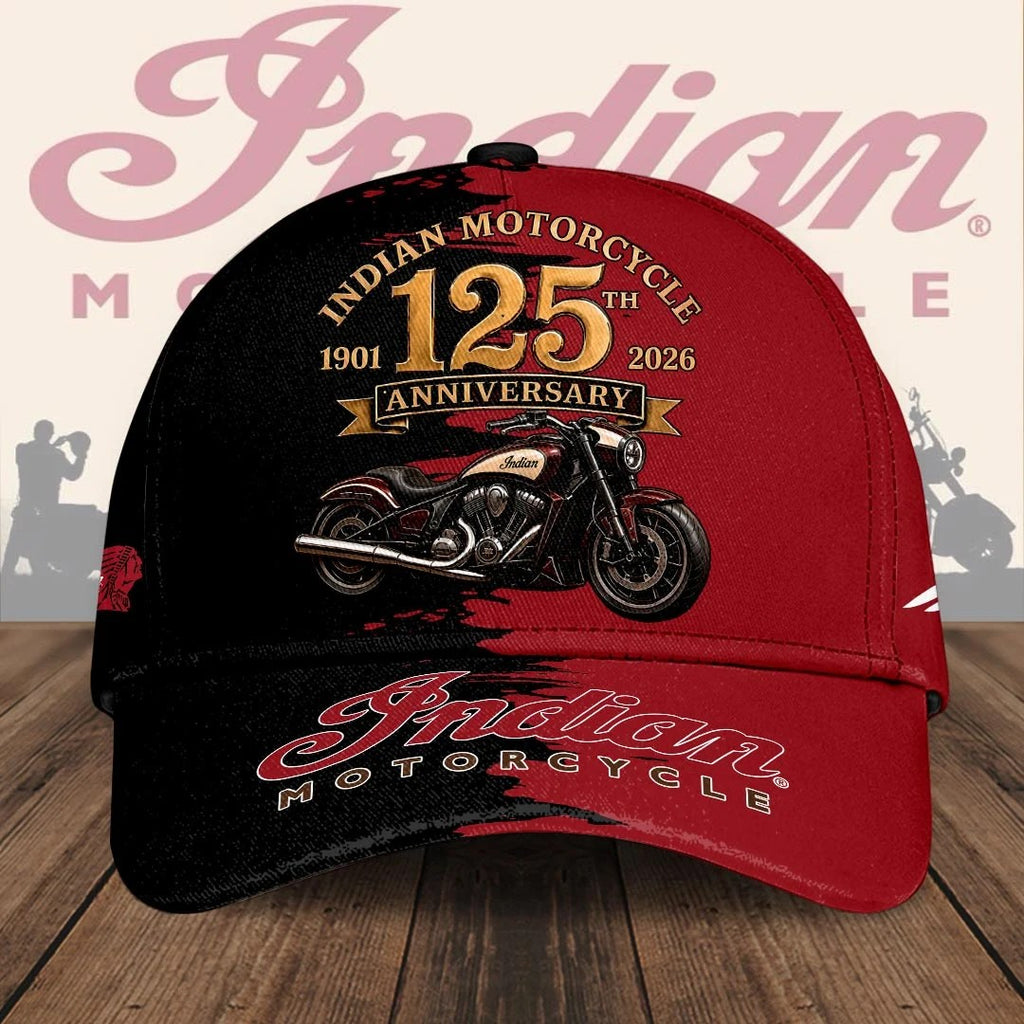 Indian Motorcycle 125th Anniversary Classic Cap – HOATT20751