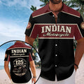 Indian Motorcycle 125th Anniversary Short Sleeve Button-Down Shirt – HOATT20903