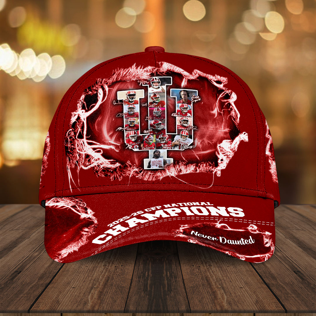 Indiana Hoosiers Football 2025 National Champions Classic Cap – HOATT15800