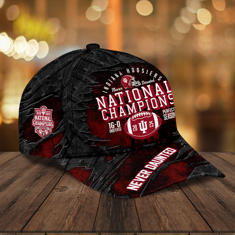 Indiana Hoosiers Football 2025 National Champions Classic Cap – HOATT15811