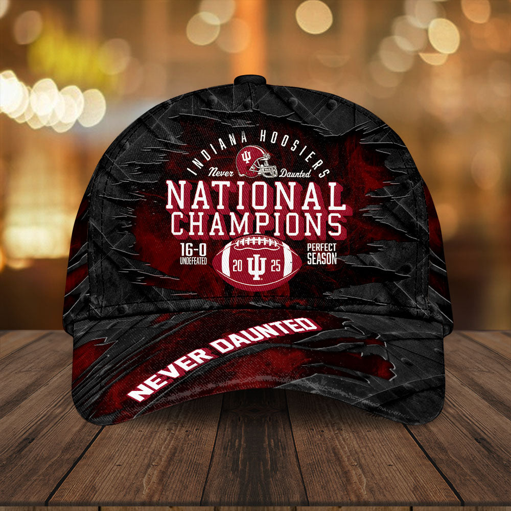 Indiana Hoosiers Football 2025 National Champions Classic Cap – HOATT15811