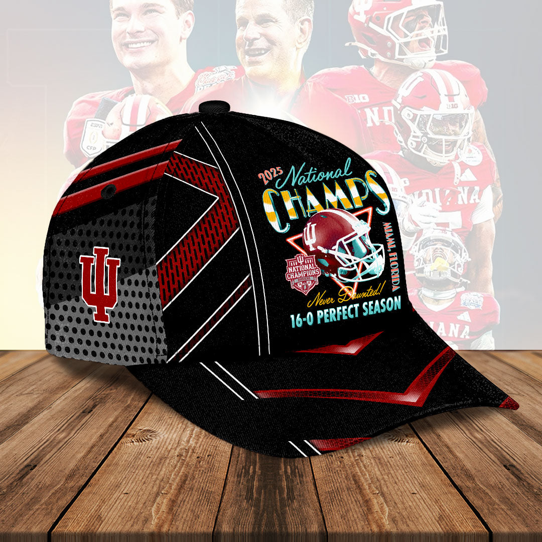 Indiana Hoosiers Football 2025 National Champions Classic Cap – HOATT15847