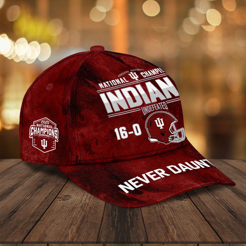 Indiana Hoosiers Football 2025 National Champions Classic Cap – TANTN21216