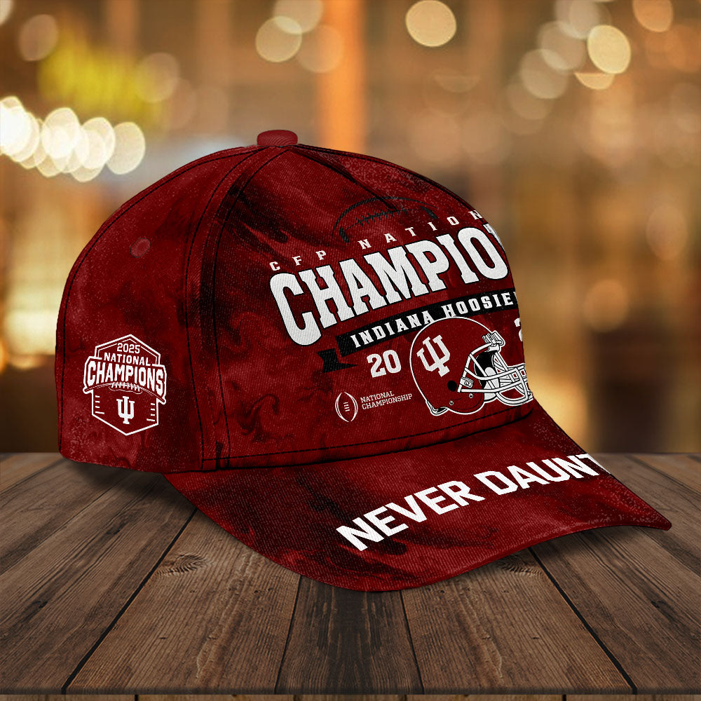 Indiana Hoosiers Football 2025 National Champions Classic Cap – TANTN21257