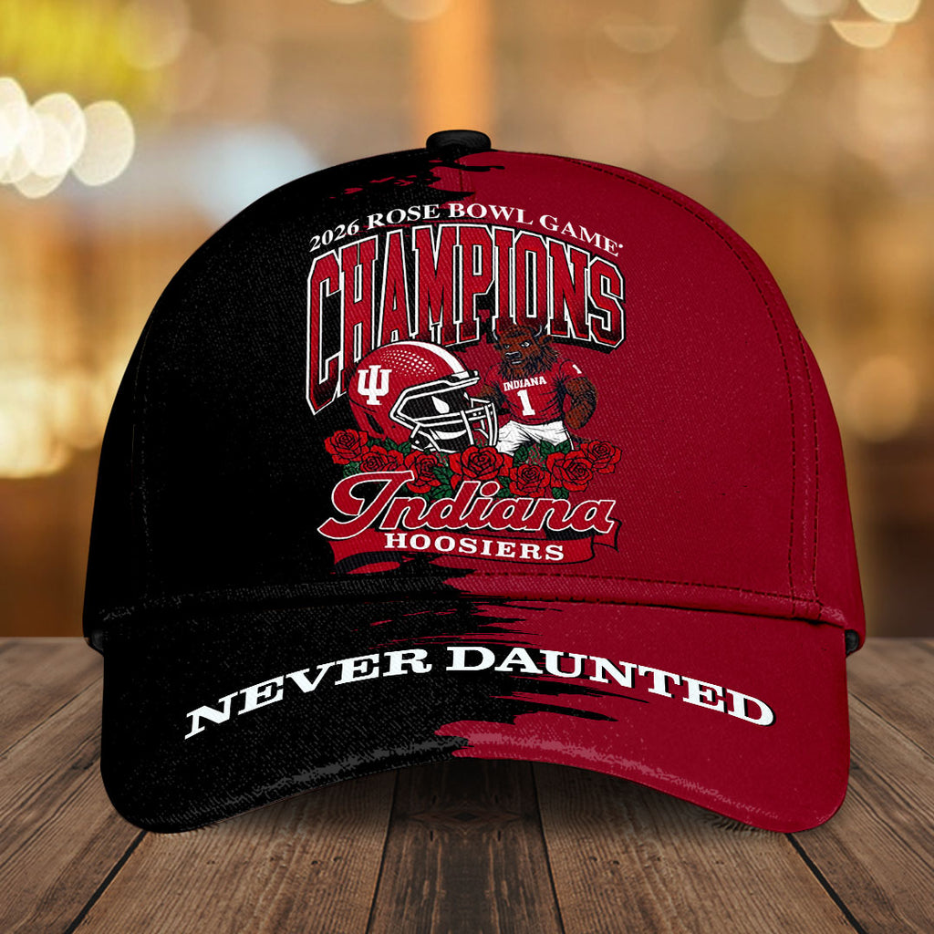 Indiana Hoosiers Football 2026 Rose Bowl Champions Classic Cap – HOATT15563
