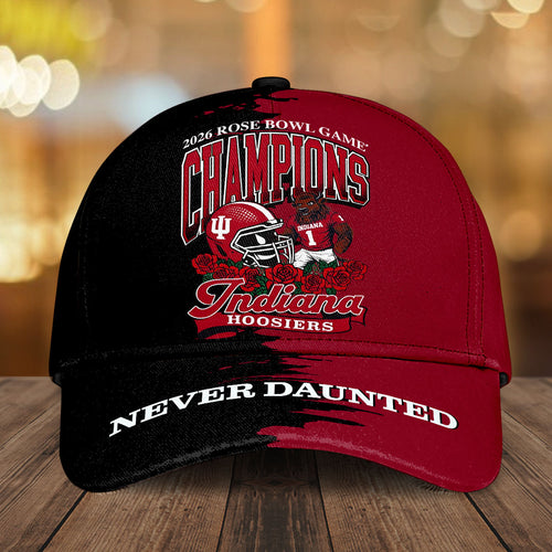 Indiana Hoosiers Football 2026 Rose Bowl Champions Classic Cap – HOATT15563