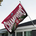 Indiana Hoosiers Football 2025 Big Ten Champions 3D Double-side House Flag – MAITM13988