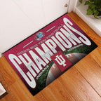 Indiana Hoosiers Football 2025 Big Ten Champions Doormat – MAITM13986