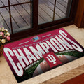 Indiana Hoosiers Football 2025 Big Ten Champions Doormat – MAITM13986