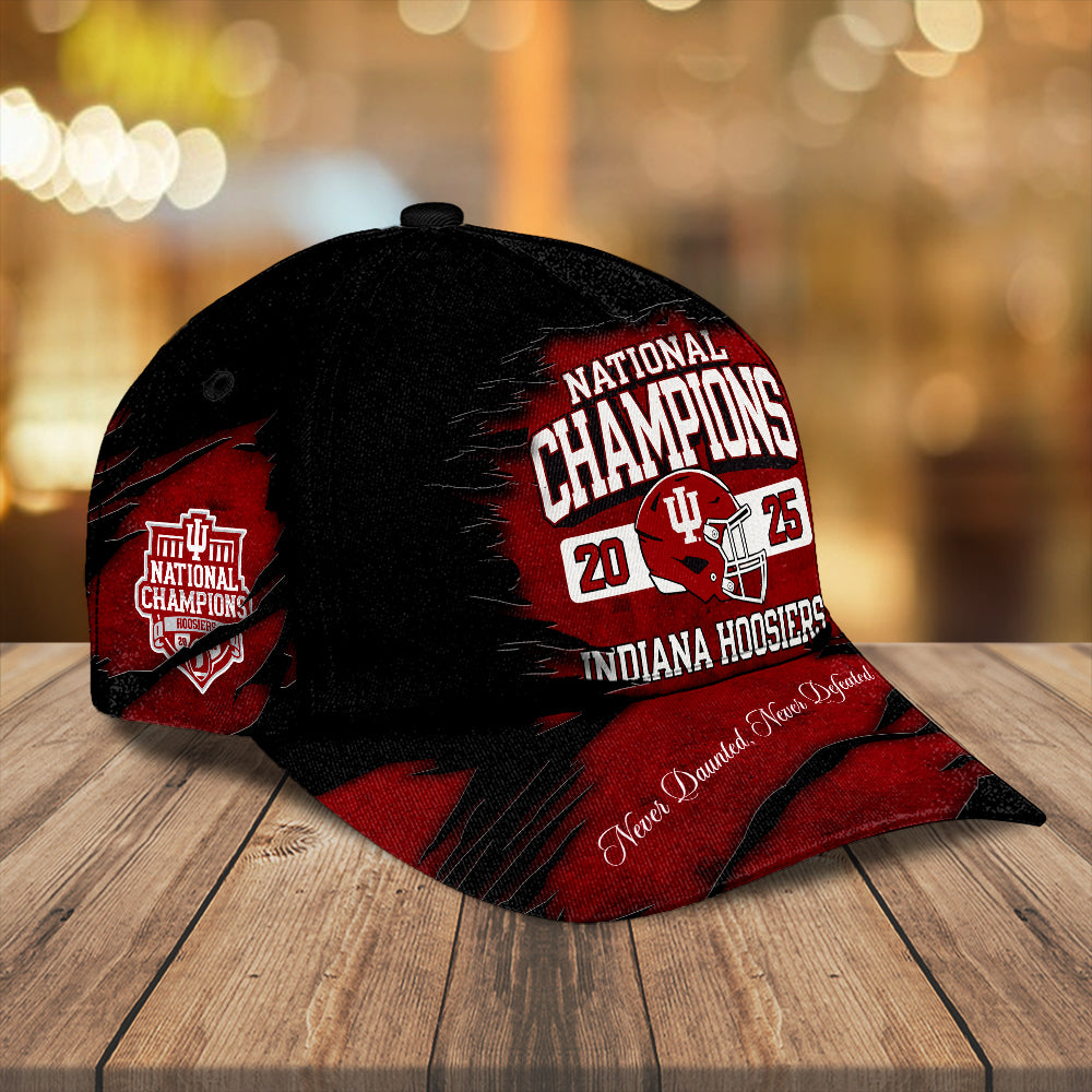 Indiana Hoosiers Football 2025 National Champions Classic Cap – TANTN20559
