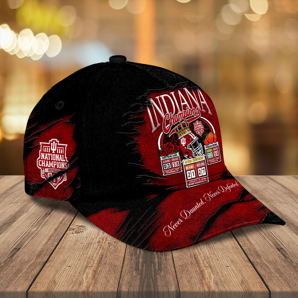 Indiana Hoosiers Football 2025 National Champions Classic Cap – TANTN20560