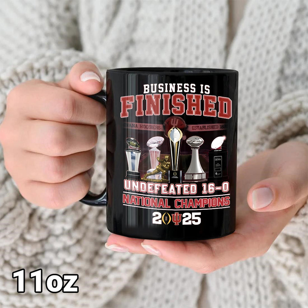 Indiana Hoosiers Football 2025 National Champions Ceramic Mug – TANTN20706