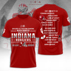 Indiana Hoosiers Football 3D Apparel – TANTN20131