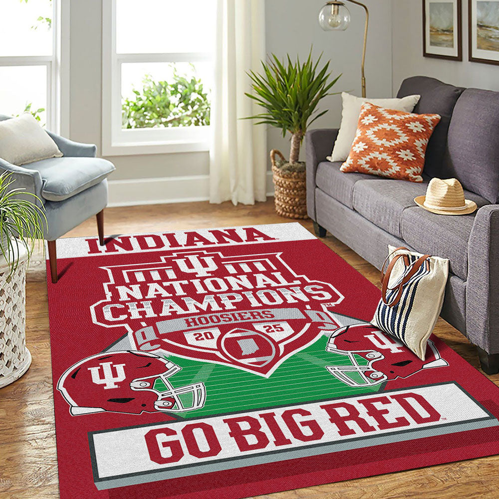 Indiana Hoosiers Football 2025 Rectangular Rug – TMTHU3388