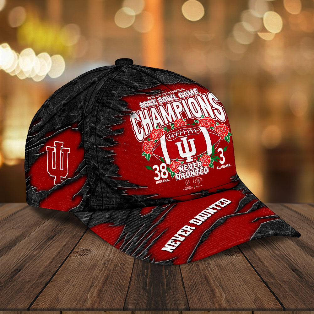 Indiana Hoosiers Football 2026 Rose Bowl Champions Classic Cap – HOATT15460