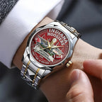 Indiana Hoosiers Football 2025 National Champions Alloy Luxury Quartz Watch – TANTN20532