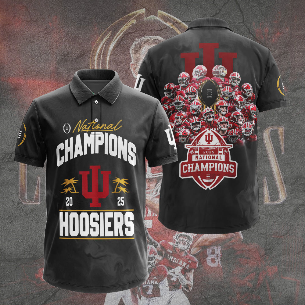 Indiana Hoosiers Football 2025 National Champions 3D Apparel – TANTN20480
