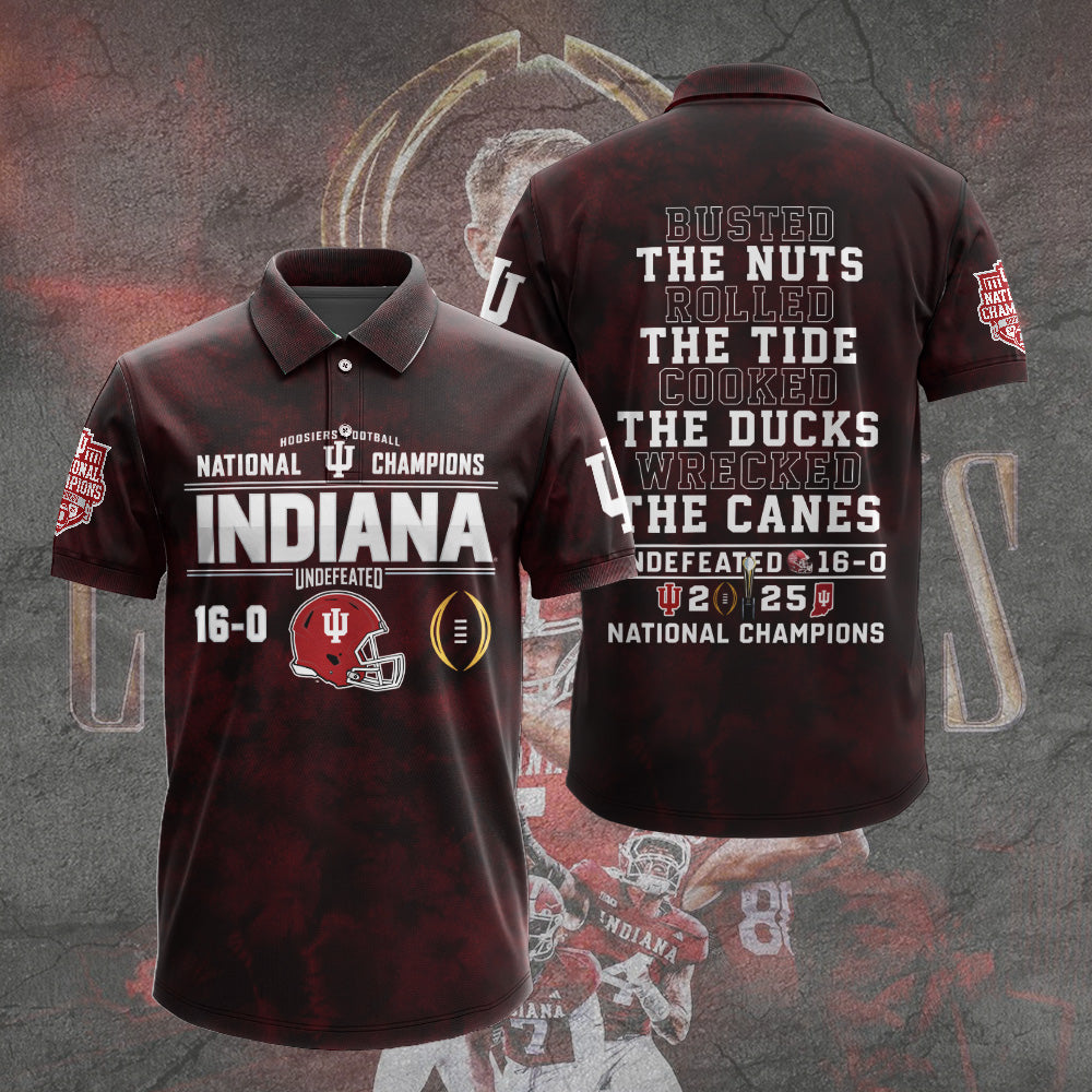Indiana Hoosiers Football 2025 National Champions 3D Apparel – TANTN20583