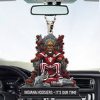 Indiana Hoosiers Football Custom shape 2-sided Acrylic Car Ornament – TMTHU2874