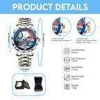 Indianapolis Colts Alloy Luxury Quartz Watch – TANTN16326