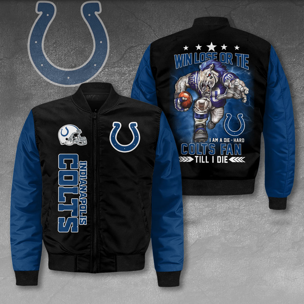 Indianapolis Colts 3D Bomber Jacket – HOATT12809
