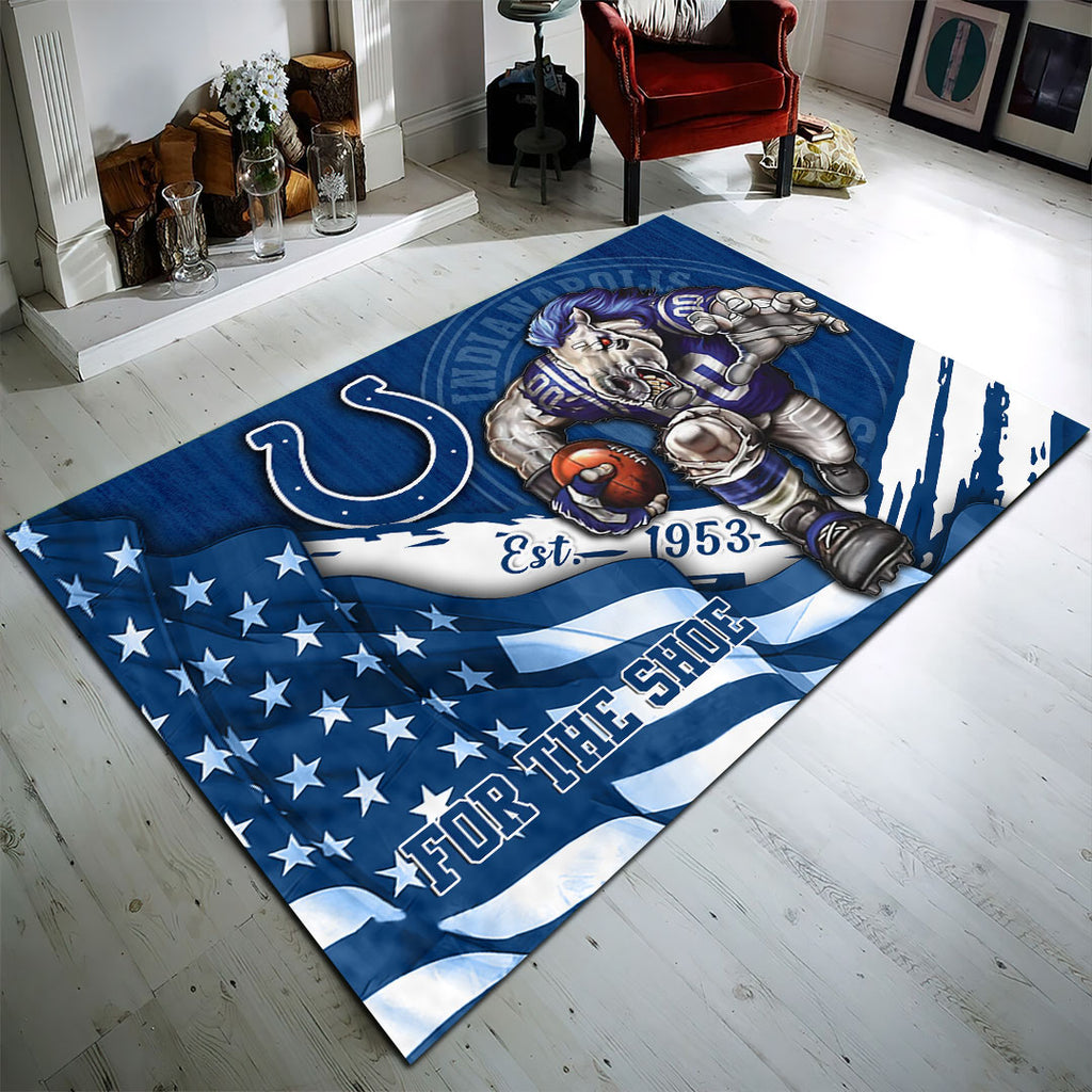 Indianapolis Colts Rectangular Rug – HOATT13163