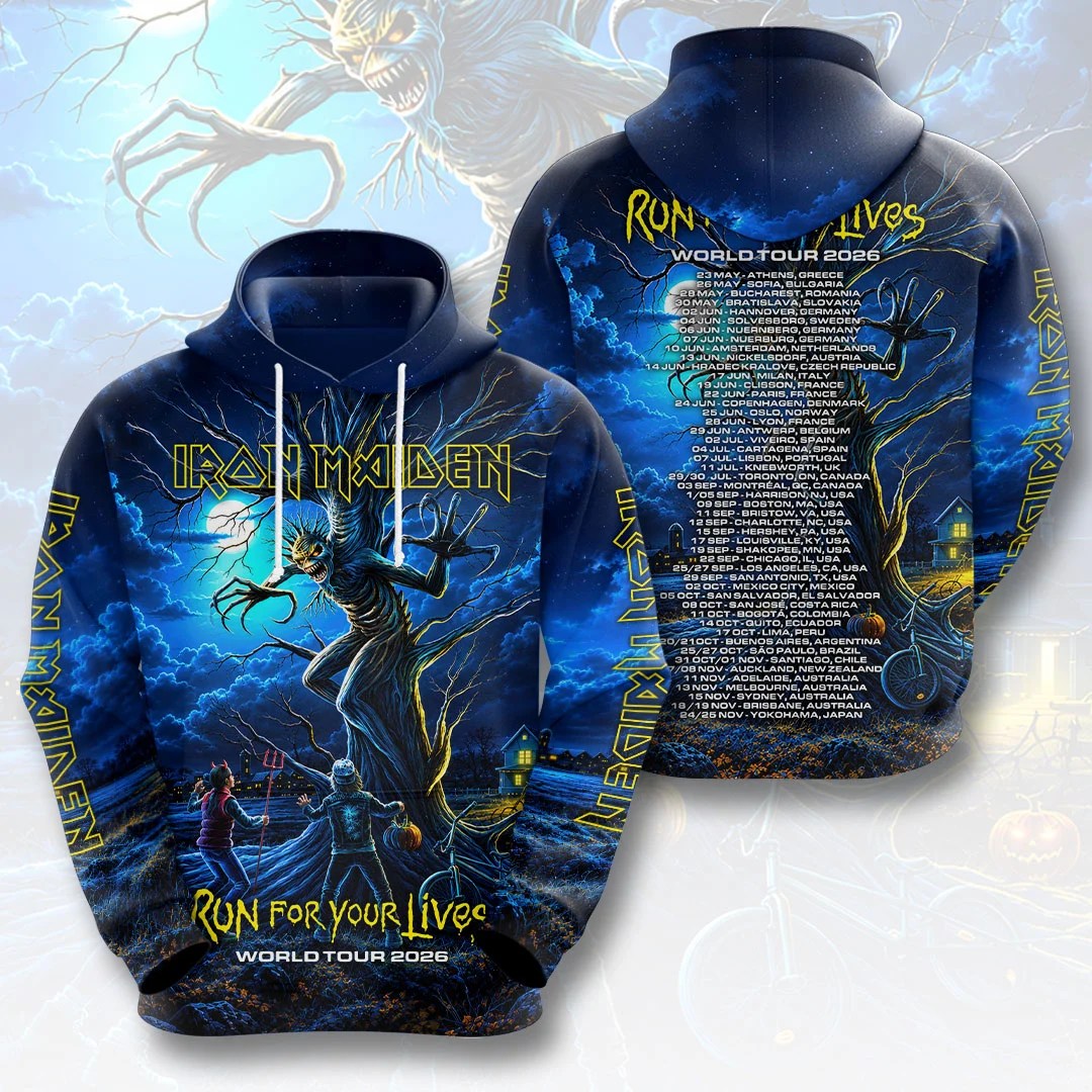 Iron Maiden 2026 3D Apparel – HOATT21531