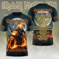 Iron Maiden 2026 World Tour 3D Apparel – TMTHU7323