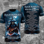 Iron Maiden 2026 World Tour 3D Apparel – TMTHU9724