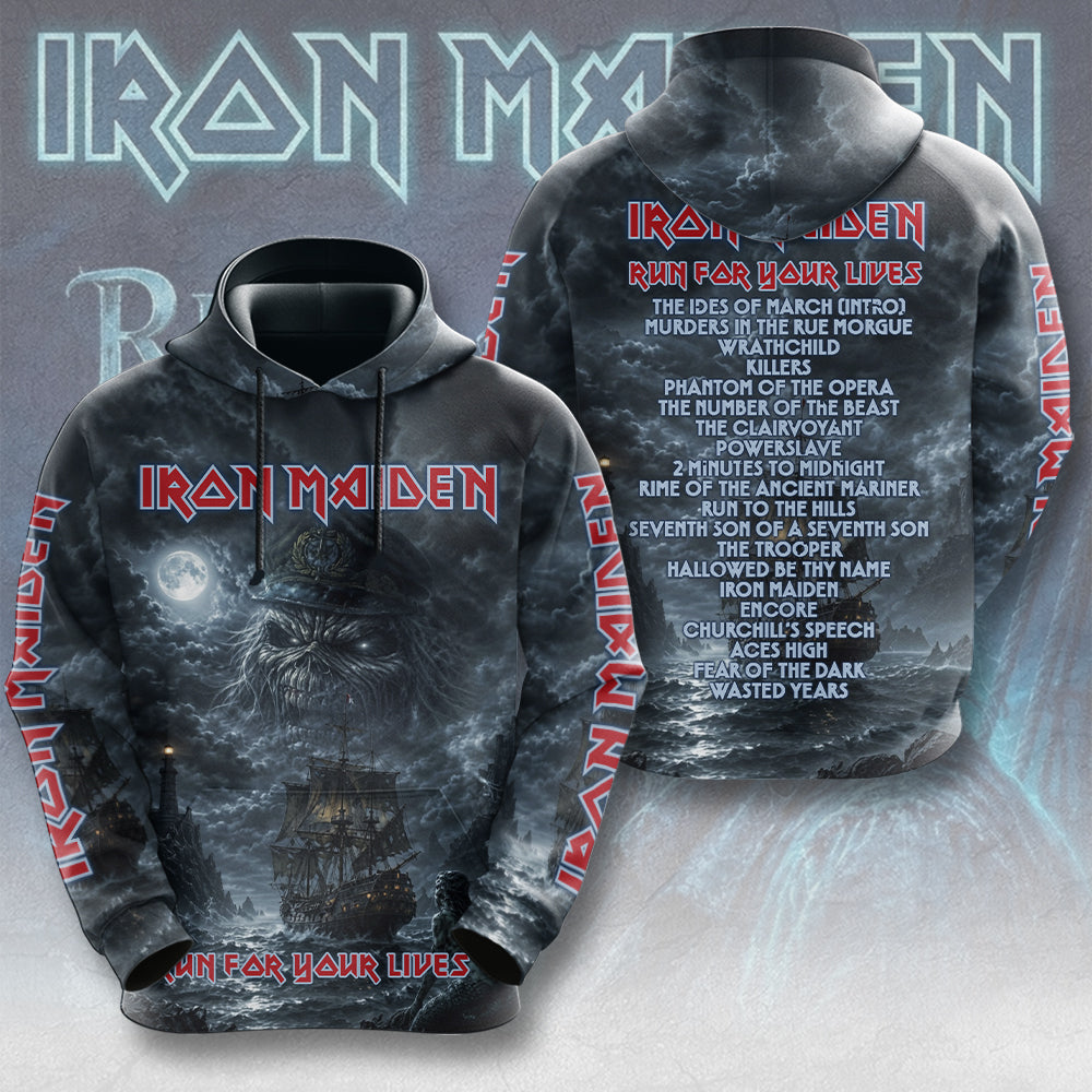 Iron Maiden 2026 World Tour 3D Apparel – TMTHU7385