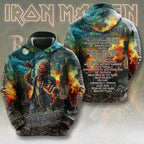 Iron Maiden 2026 World Tour 3D Apparel – TMTHU7522