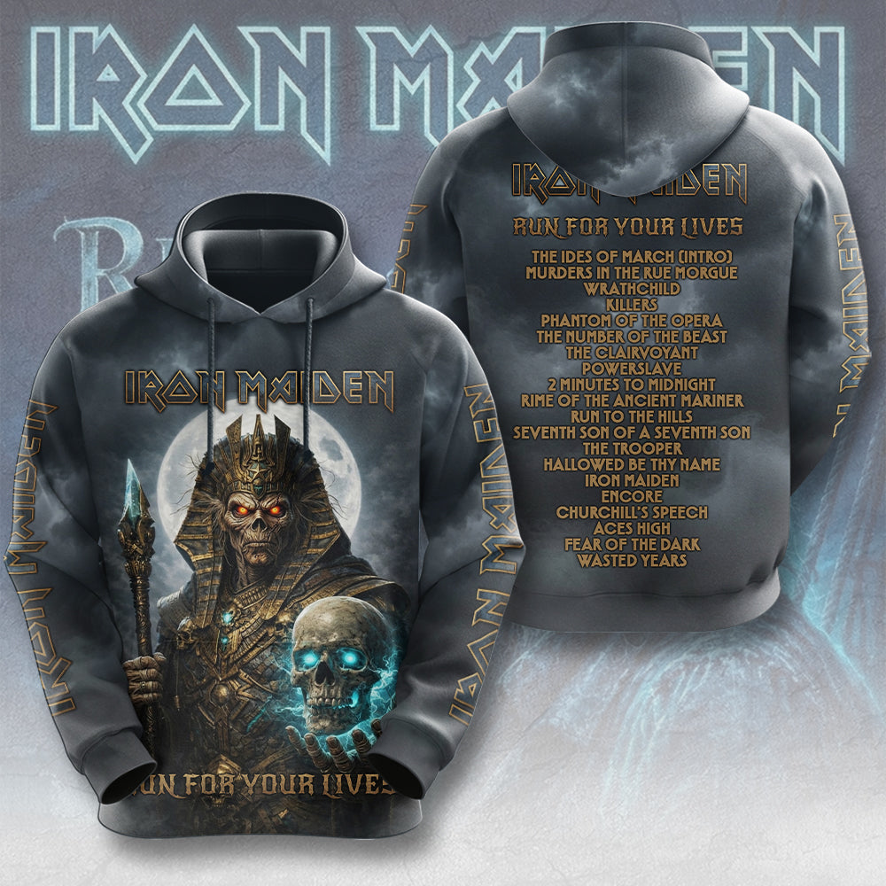 Iron Maiden 2026 World Tour 3D Apparel – TMTHU7791