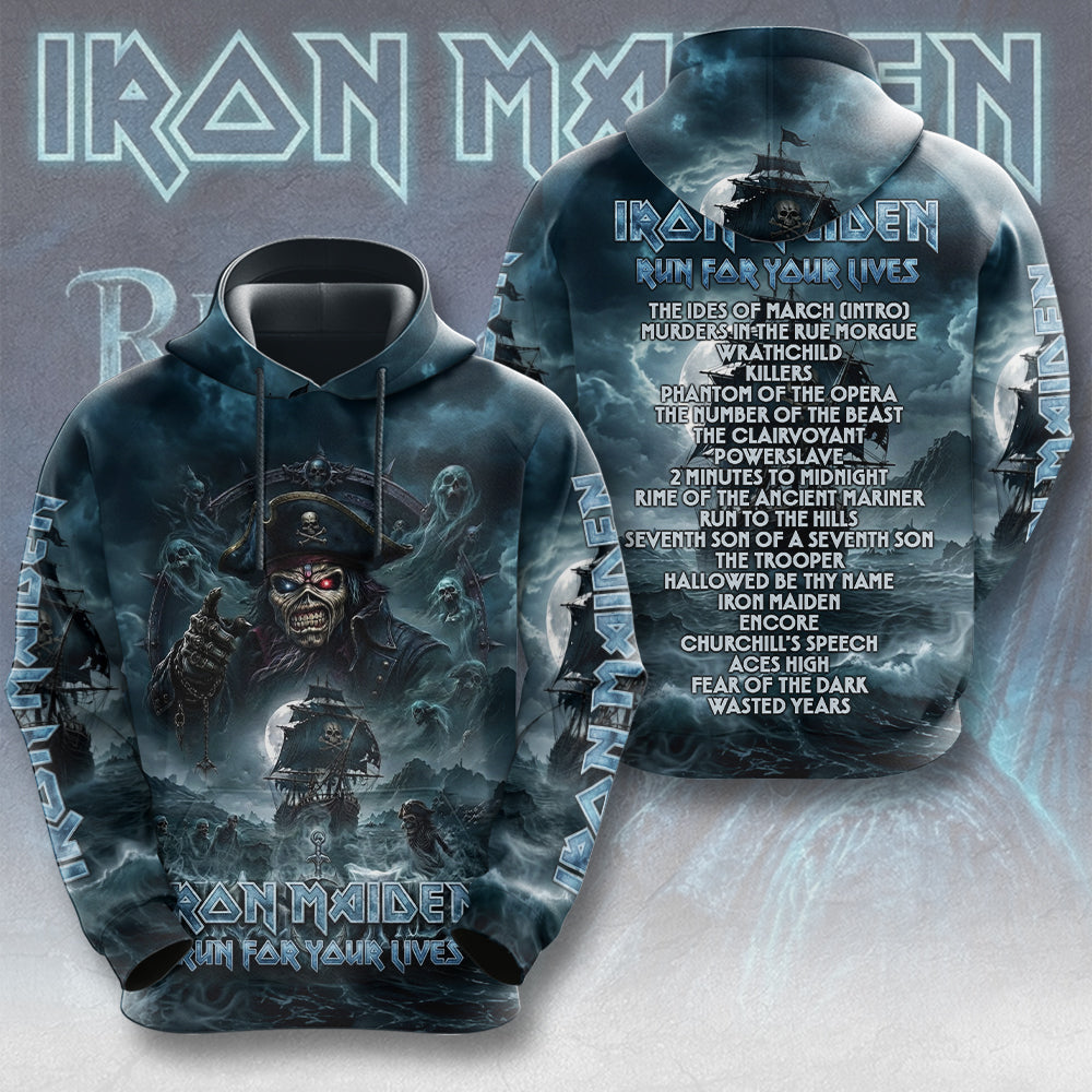 Iron Maiden 2026 World Tour 3D Apparel – TMTHU7820