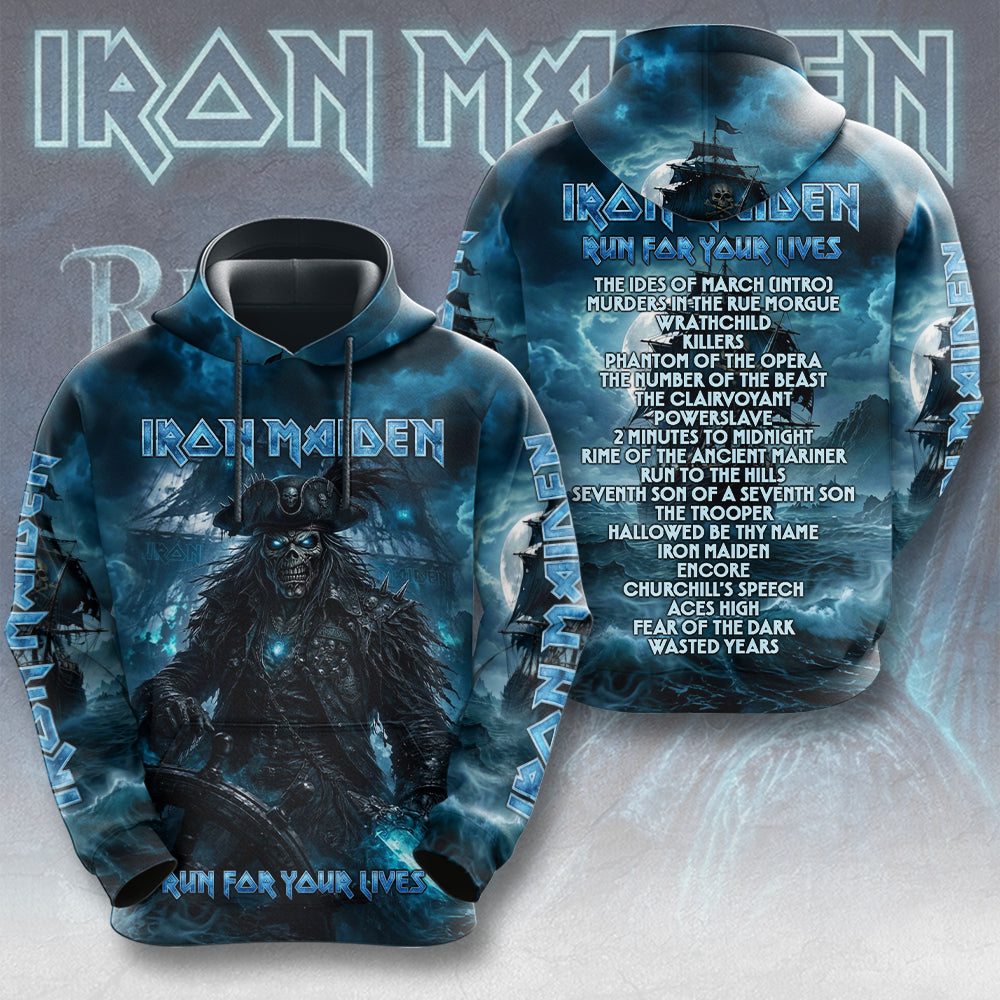 Iron Maiden 2026 World Tour 3D Apparel – TMTHU7823