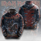 Iron Maiden 2026 World Tour 3D Apparel – TMTHU9401