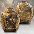 Iron Maiden 2026 World Tour 3D Apparel – TMTHU9565