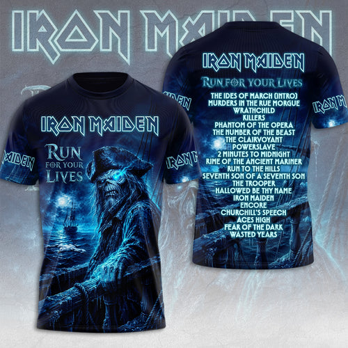 Iron Maiden 2026 World Tour 3D Apparel – TMTHU6485