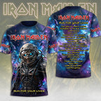 Iron Maiden 2026 World Tour 3D Apparel – TMTHU7751