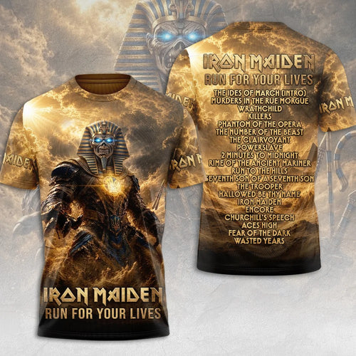 Iron Maiden 2026 World Tour 3D Apparel – TMTHU9565