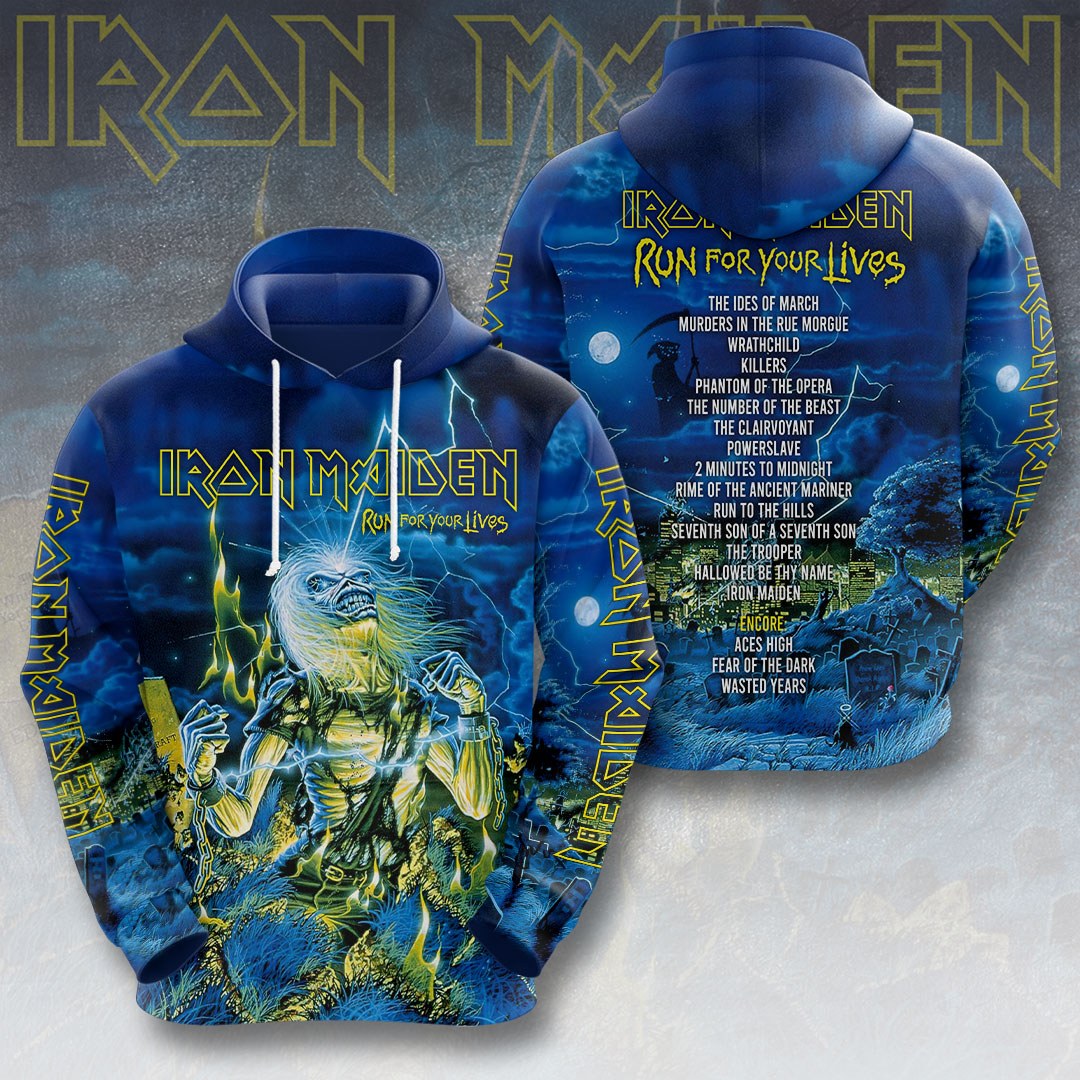 Iron Maiden 2026 World Tour 3D Apparel – HOATT15493