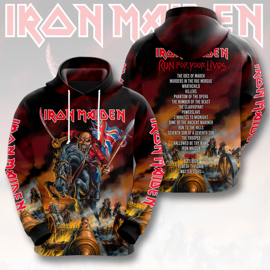 Iron Maiden 2026 World Tour 3D Apparel – HOATT16410