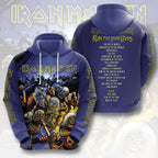 Iron Maiden 2026 World Tour 3D Apparel – HOATT16514
