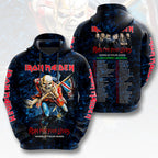 Iron Maiden 2026 World Tour 3D Apparel – HOATT16557