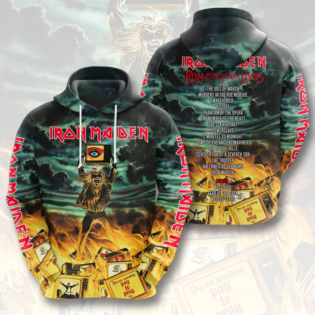 Iron Maiden 2026 World Tour 3D Apparel – HOATT16751