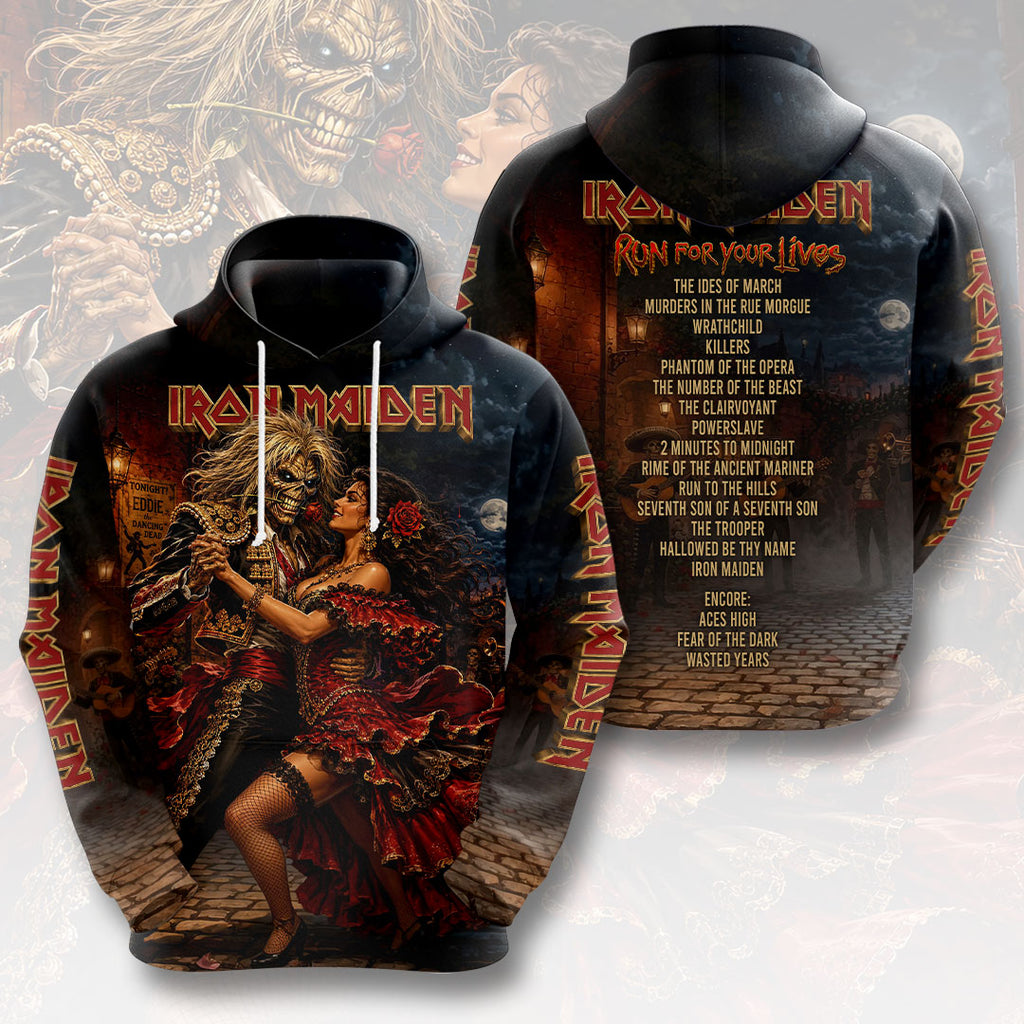 Iron Maiden 2026 World Tour 3D Apparel – HOATT19375