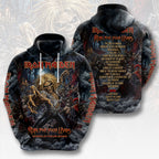 Iron Maiden 2026 World Tour 3D Apparel – HOATT19378