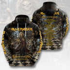 Iron Maiden 2026 World Tour 3D Apparel – HOATT19752